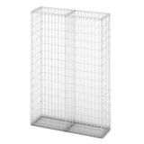 NNEVL Gabion Basket with Lids Galvanised Wire 150x100x30 cm