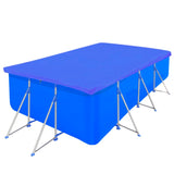 NNEVL Pool Cover PE Rectangular 90 g/sqm 400 x 207 cm