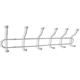 NNEVL Steel Wall Peg Board with 12 Hooks 2 pcs