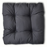 NNEVL Upholstered Seat Cushion 50 x 50 x 10 cm Grey