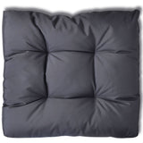 NNEVL Upholstered Seat Cushion 60 x 60 x 10 cm Grey