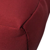 NNEVL Upholstered Seat Cushion 80 x 80 x 10 cm Wine Red
