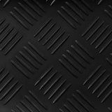 NNEVL Rubber Floor Mat Anti-Slip 2 x 1 m Checker Plate