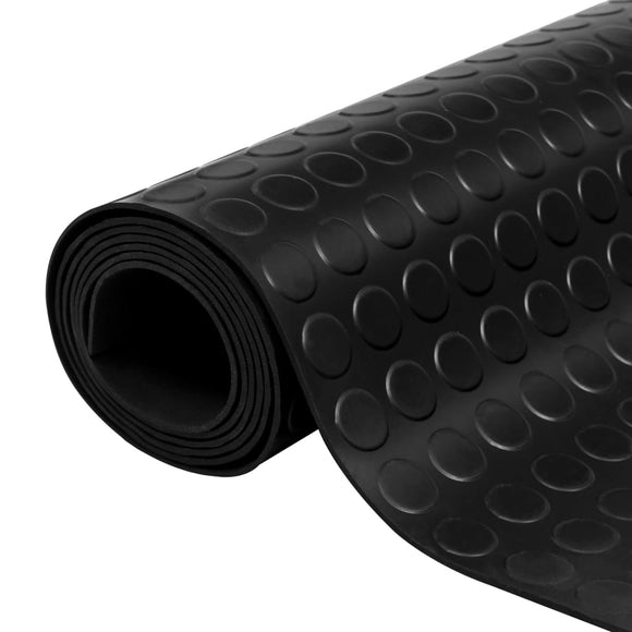 NNEVL Rubber Floor Mat Anti-Slip with Dots 2 x 1 m