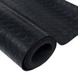 NNEVL Rubber Floor Mat Anti-Slip with Dots 5 x 1 m
