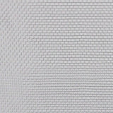 NNEVL Mesh Screen Aluminium 100x500 cm Silver