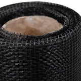 NNEVL Mesh Screen Fiberglass 100x500 cm Black