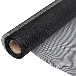 NNEVL Mesh Screen Fiberglass 100x1000 cm Black