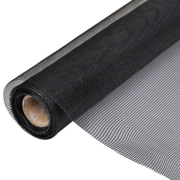 NNEVL Mesh Screen Fiberglass 150x500 cm Black