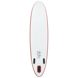 NNEVL Stand Up Paddle Board Set SUP Surfboard Inflatable Red and White