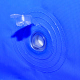 NNEVL Swimming Pool with Ladder Steel 394 x 207 x 80 cm