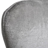 NNEVL Armchair with Egg Shape Silver