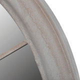NNEVL Rustic Arch Garden Mirror 69 x 89 cm for Both Indoor and Outdoor Use