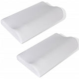 NNEVL Memory Foam Orthopedic Neck Pillow 2 pcs