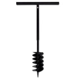 NNEVL Ground Drill with Handle 150 mm with Extension Tube 9 m Steel