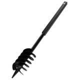 NNEVL Ground Drill with Handle 150 mm with Extension Tube 13 m Steel