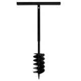 NNEVL Ground Drill with Handle 150 mm with Extension Tube 13 m Steel