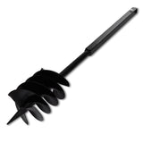 NNEVL Ground Drill with Handle 180 mm with Extension Tube 9 m Steel