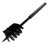 NNEVL Ground Drill with Handle 180 mm with Extension Tube 13 m Steel