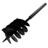 NNEVL Ground Drill with Handle 200 mm with Extension Tube 13 m Steel