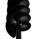 NNEVL Ground Drill with Handle 80 mm with Extension Tube 9 m Steel