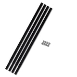 NNEVL Ground Drill with Handle 80 mm with Extension Tube 9 m Steel