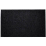 NNEVL Black PVC Door Mat 90 x 60 cm