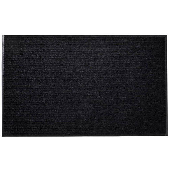 NNEVL Black PVC Door Mat 90 x 150 cm