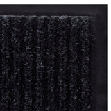 NNEVL Black PVC Door Mat 90 x 150 cm