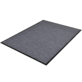 NNEVL Grey PVC Door Mat 90 x 60 cm