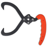 NNEVL 4 pcs Log Tongs with PVC Handle