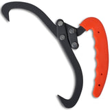 NNEVL 4 pcs Log Tongs with PVC Handle