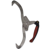 NNEVL 2 pcs Log Tongs with TPR Handle