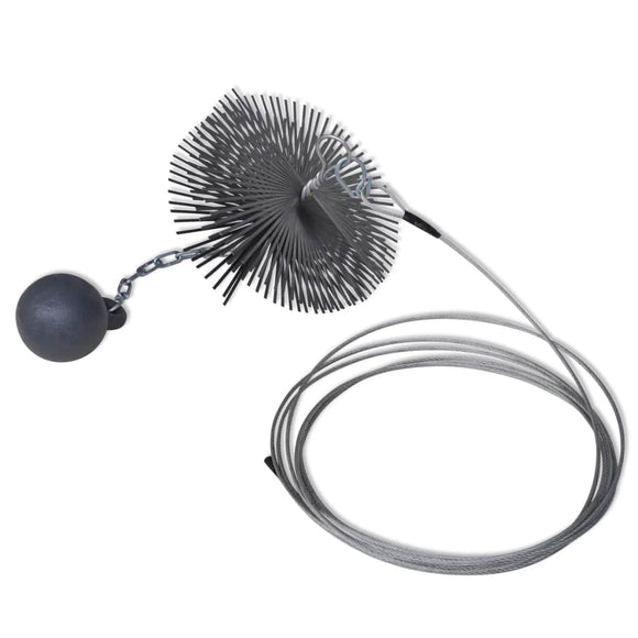 NNEVL Round Chimney Cleaning Brush Dia. 20 cm