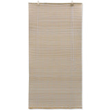 NNEVL Natural Bamboo Roller Blinds 80 x 160 cm
