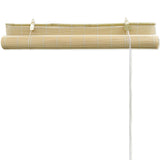 NNEVL Natural Bamboo Roller Blinds 120 x 160 cm
