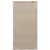 NNEVL Natural Bamboo Roller Blinds 140 x 160 cm