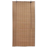 NNEVL Brown Bamboo Roller Blinds 120 x 160 cm