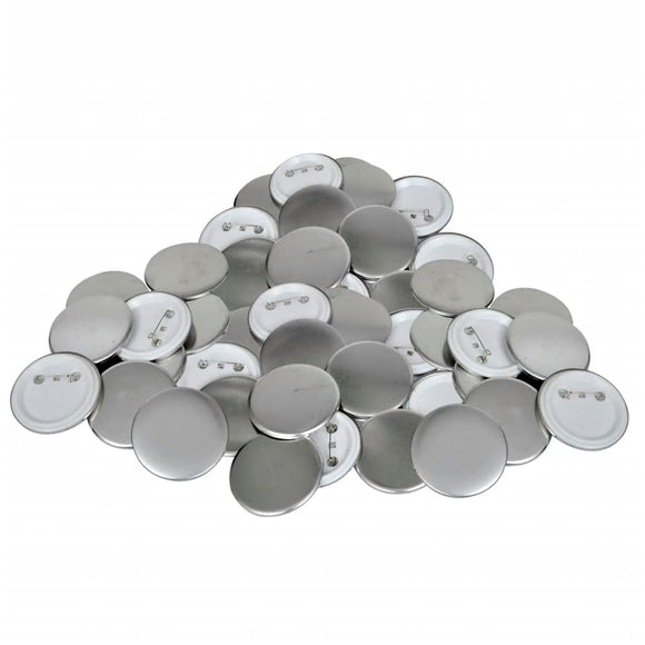 NNEVL 500 pcs PinBack Button Parts 44 mm