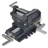 NNEVL Manually Operated Cross Slide Drill Press Vice 78 mm