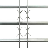 NNEVL Adjustable Security Grille for Windows with 3 Crossbars 700-1050 mm