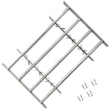 NNEVL Adjustable Security Grille for Windows with 4 Crossbars 500-650 mm