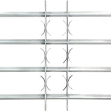 NNEVL Adjustable Security Grille for Windows with 4 Crossbars 500-650 mm