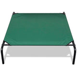 NNEVL Elevated Pet Bed with Steel Frame 90 x 60 cm