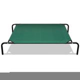 NNEVL Elevated Pet Bed with Steel Frame 90 x 60 cm