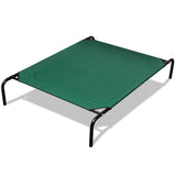 NNEVL Elevated Pet Bed with Steel Frame 110 x 80 cm