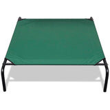 NNEVL Elevated Pet Bed with Steel Frame 110 x 80 cm