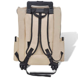 NNEVL Multipurpose Pet Trolley Beige Foldable