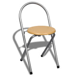 NNEVL Foldable Breakfast Bar Set with 2 Chairs