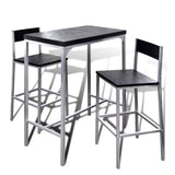 NNEVL Counter Height Breakfast Bar Set